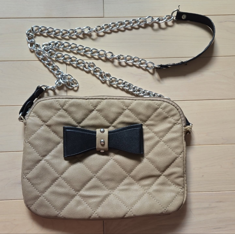 Quilted Pleather Bag